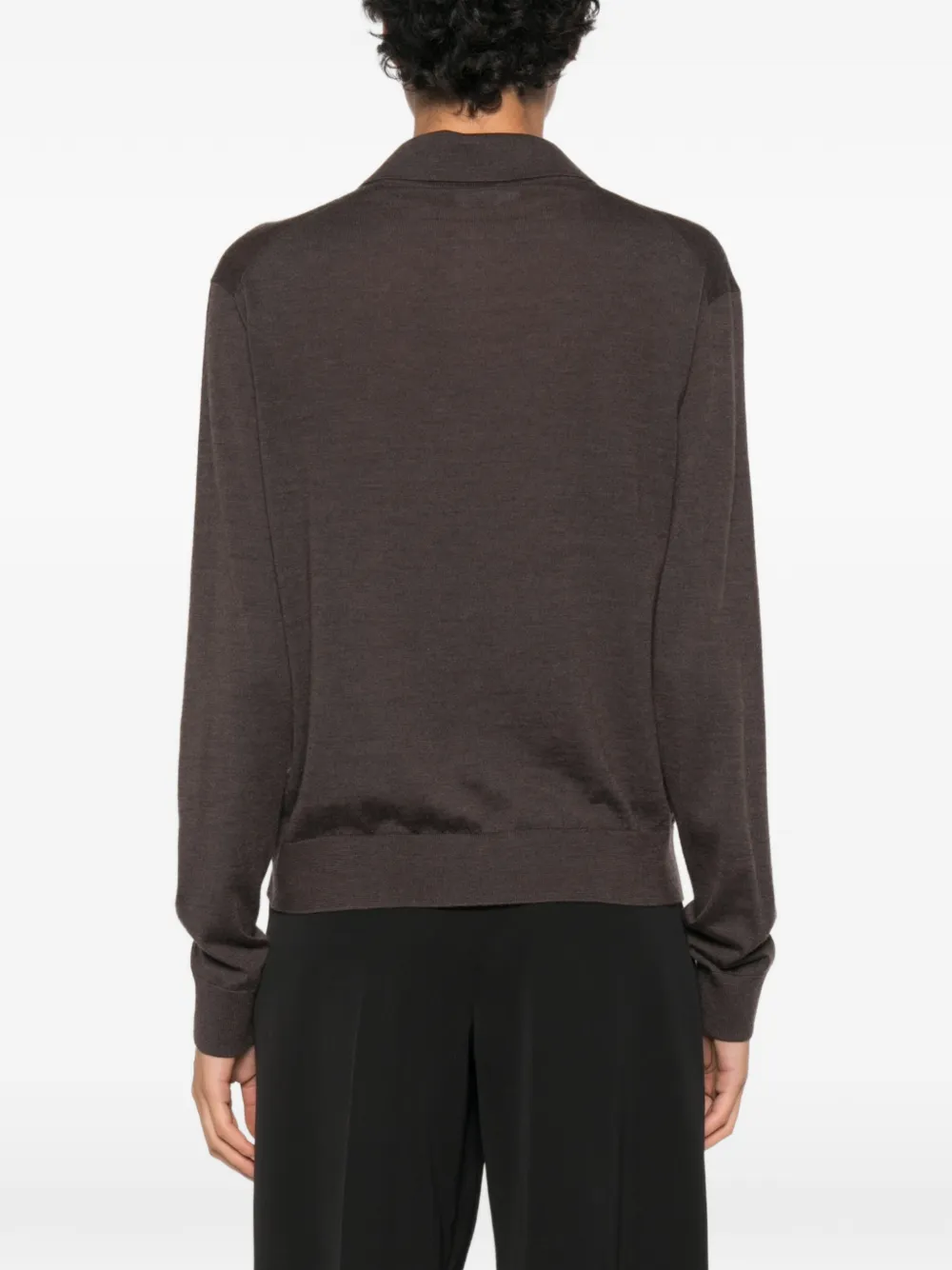 The Row Pauli Top in Brown, view 4
