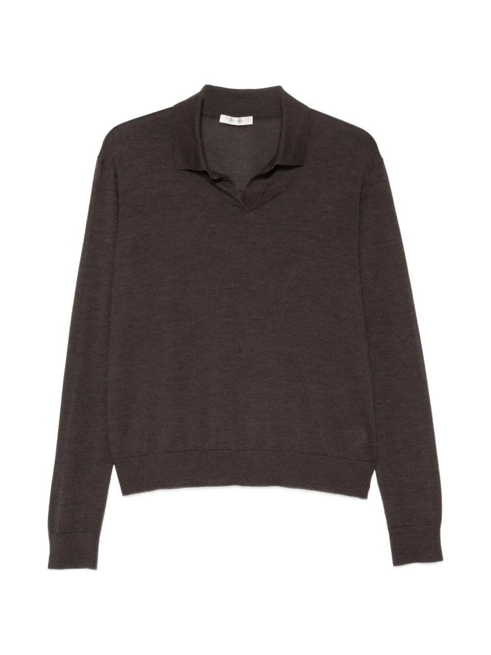 The Row Pauli long-sleeve top - Marrone