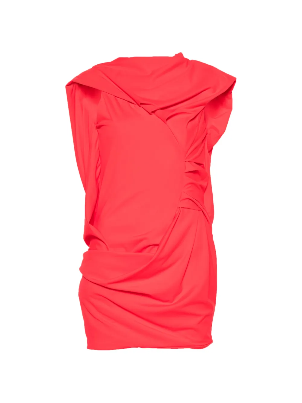 Entire Studios Sylph Mini Dress Red
