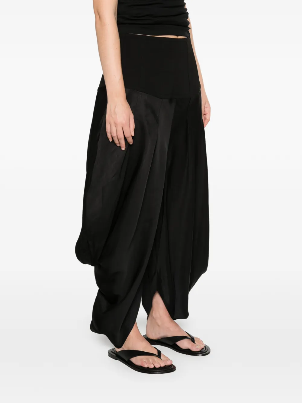ENTIRE STUDIOS Hatten pants black Zwart
