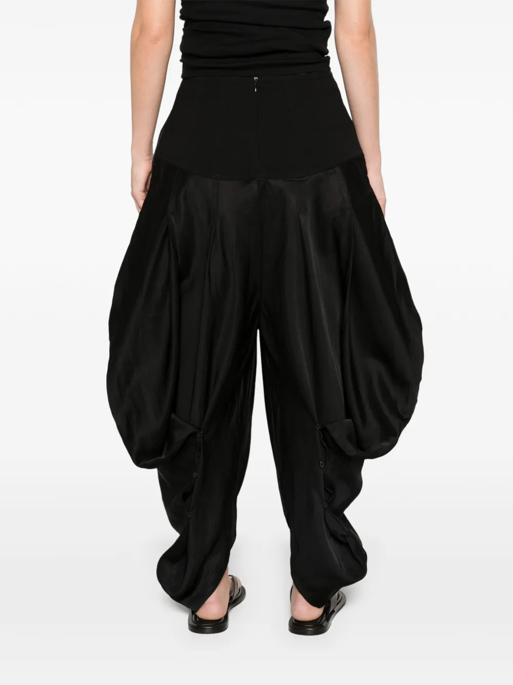 ENTIRE STUDIOS Hatten pants black Zwart