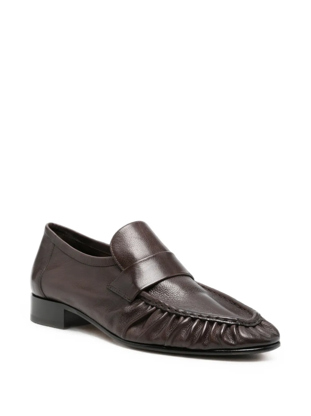 The Row leather loafers Bruin