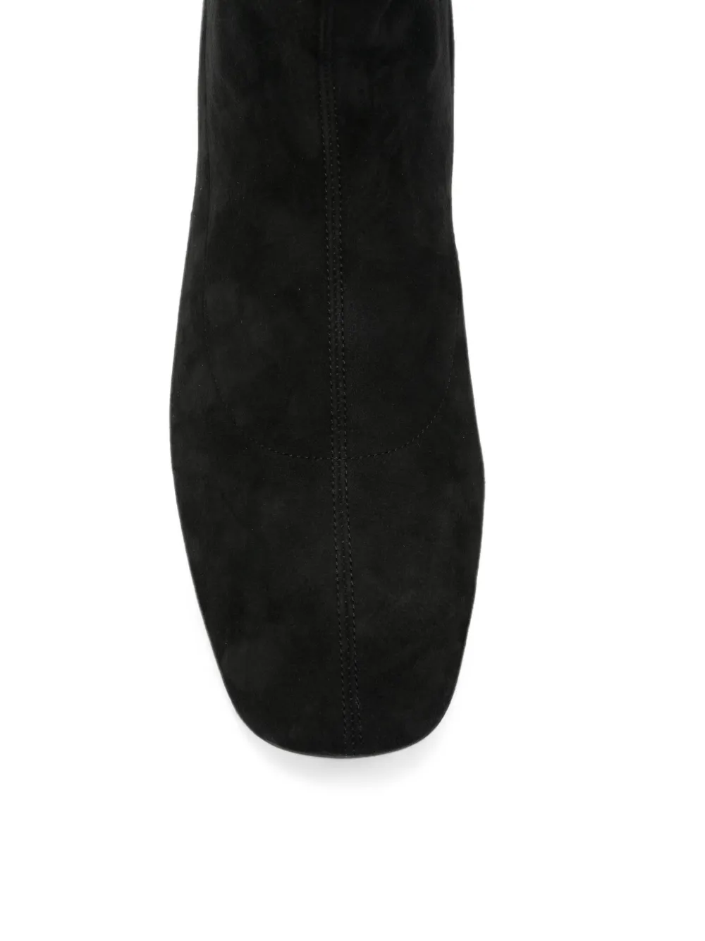 The Row Cindy round-toe ankle boots Zwart