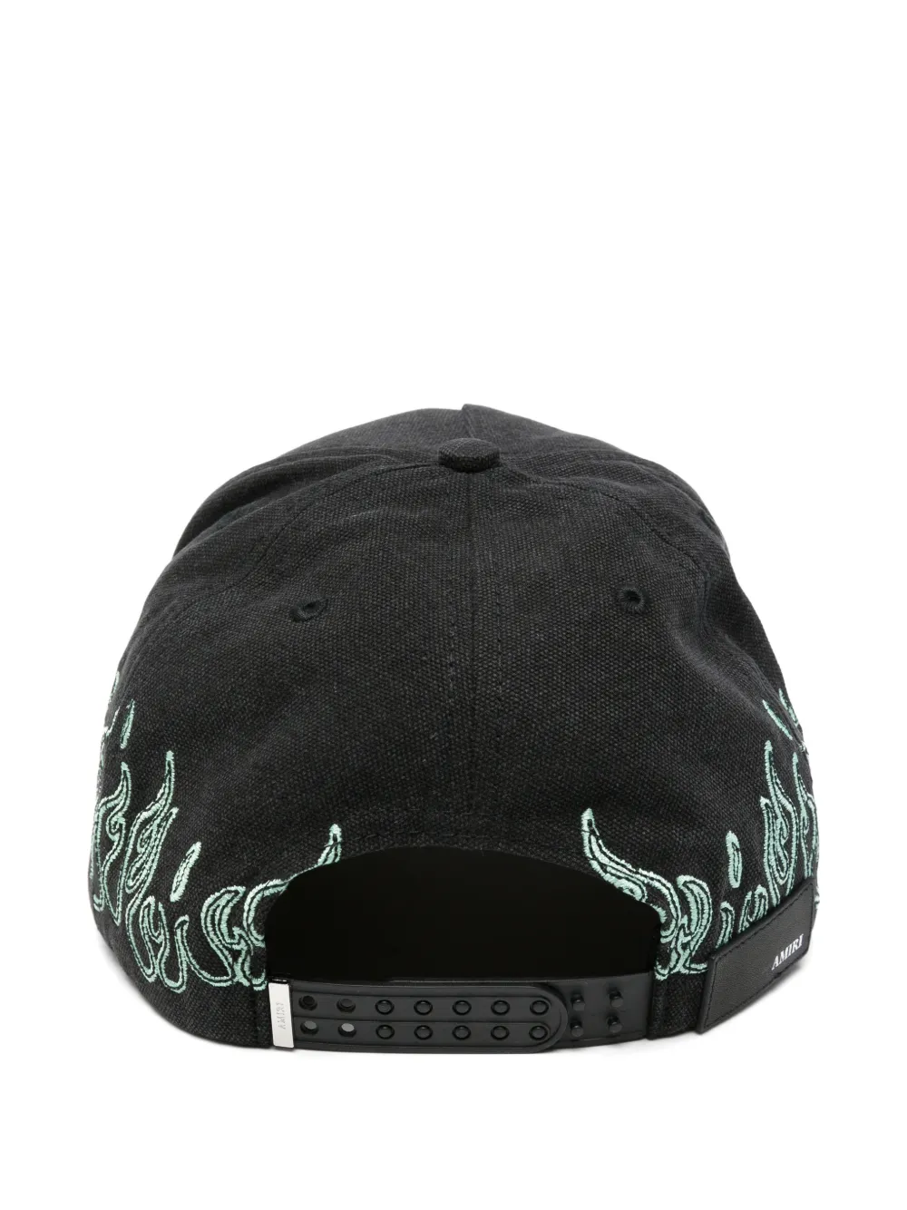 AMIRI ロゴ キャップ | ブラック | FARFETCH JP