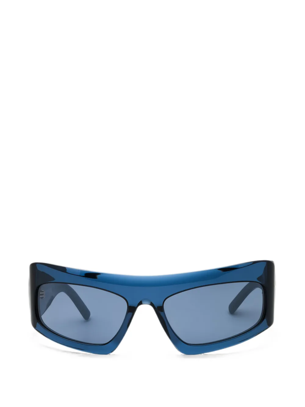 MCM Shield geometric-frame sunglasses - Blu