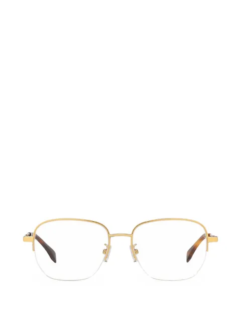 FENDI square semi-rim glasses