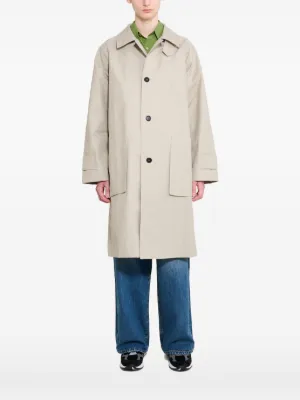Sunflower Raglan Sleeves Coat | Neutrals | FARFETCH