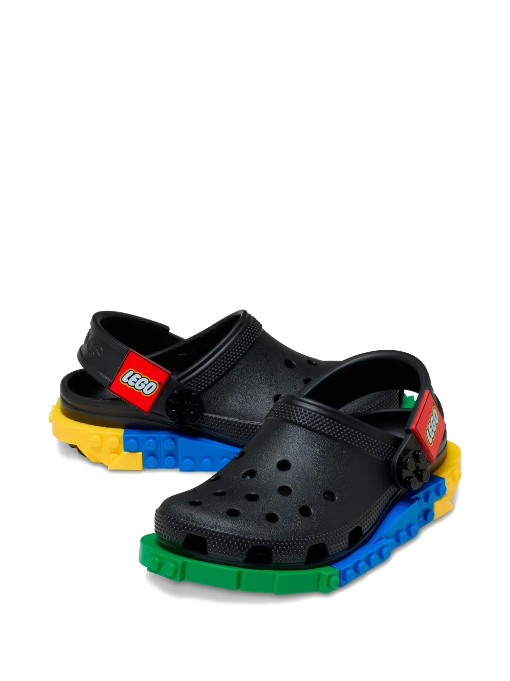 Crocs Kids x Lego Creativity sandalen Zwart