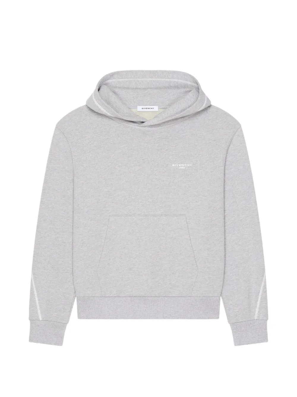 Givenchy Hoodie met geborduurd logo Grijs