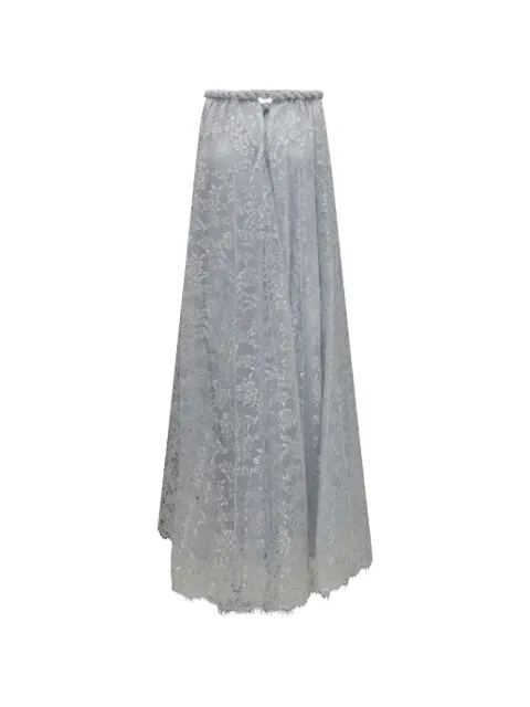 ZIMMERMANN Carousel Metallic Twist lace maxi dress