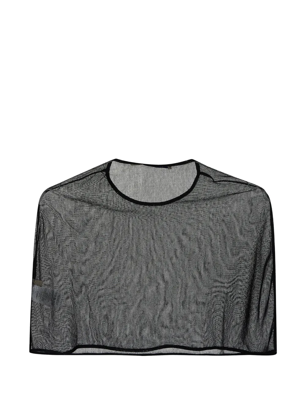 Paloma Wool Boldo cropped jersey met mesh Zwart