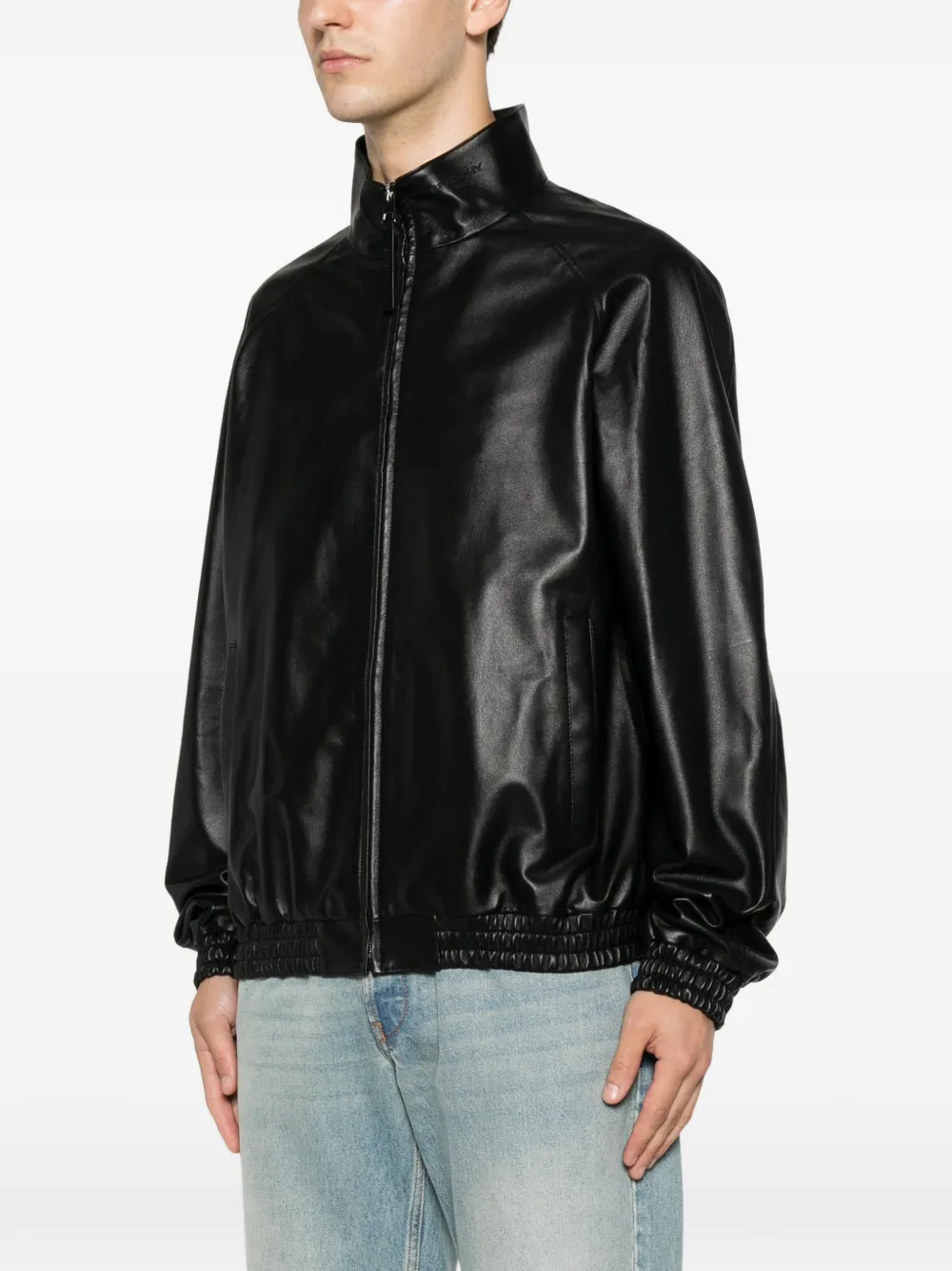 Givenchy Couture Seam nappaleren trainingstop Zwart