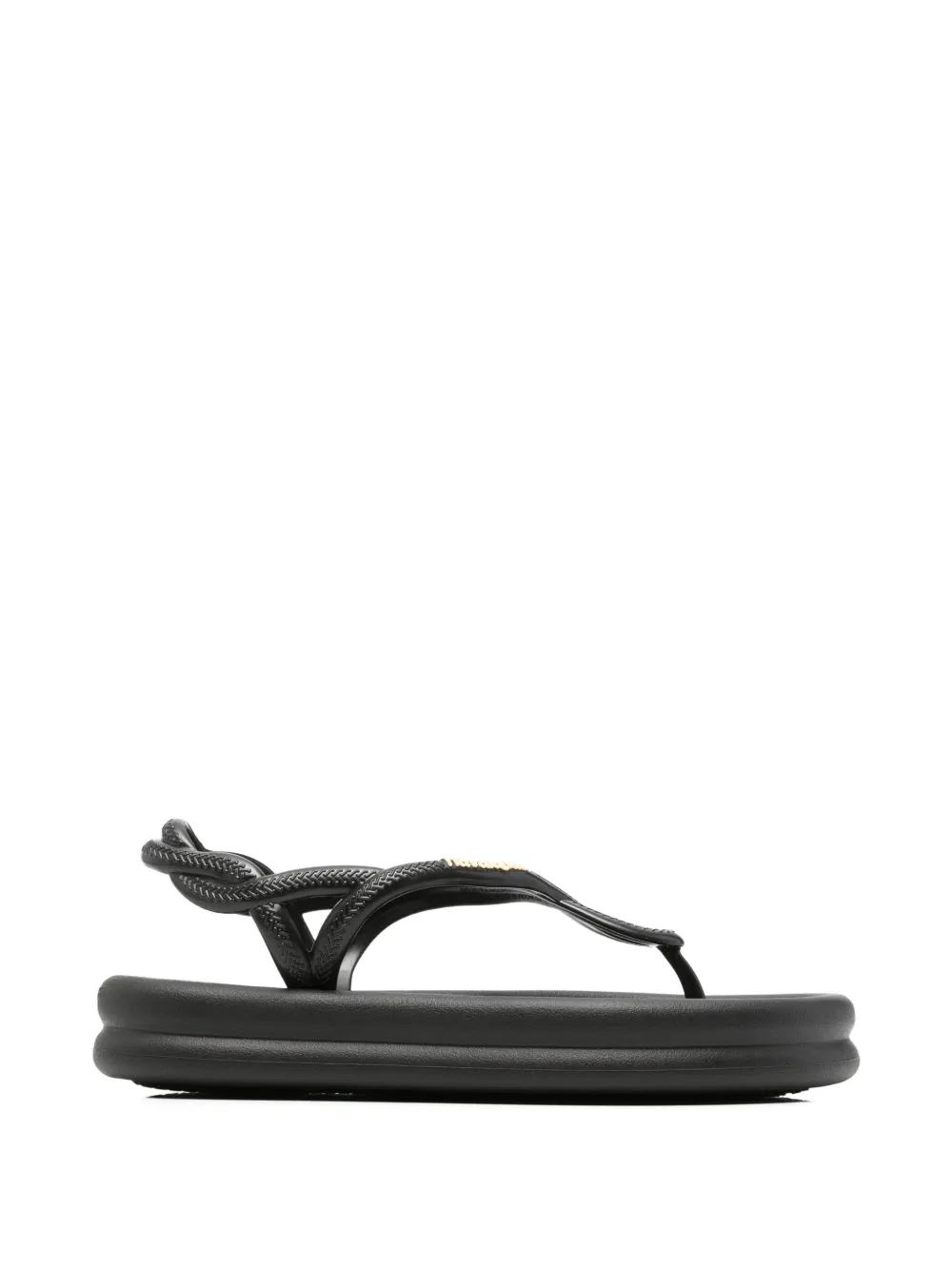 Havaianas Luna Puffed braided-strap flip flops - Nero