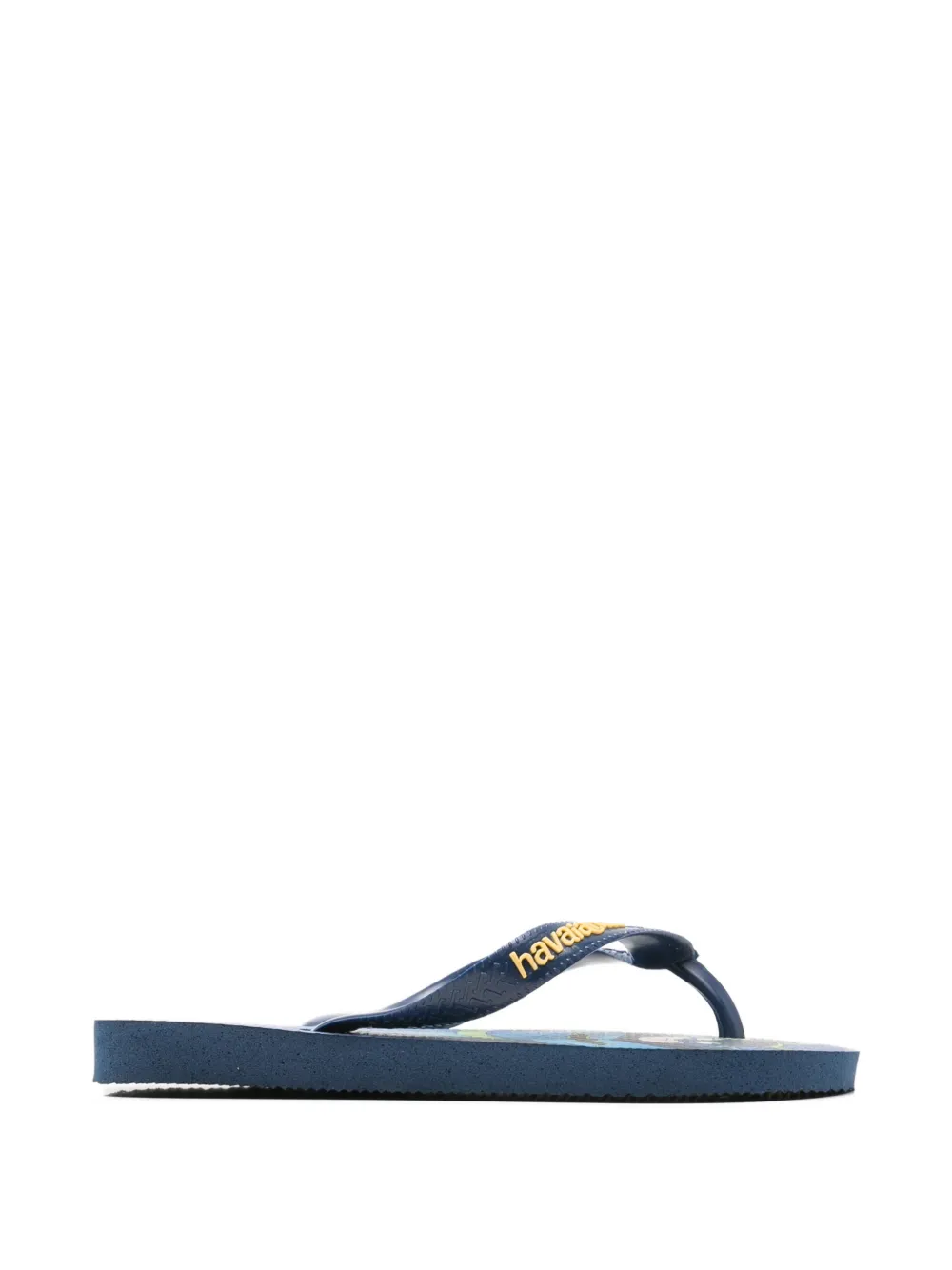 Havaianas Kids x Top Warner logo-print flip flops Blauw