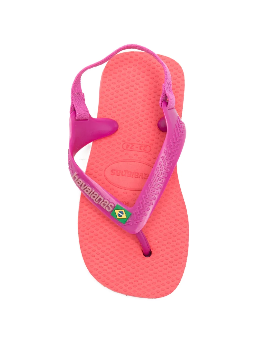 Havaianas Kids Slingback sandalen met logodetail Roze