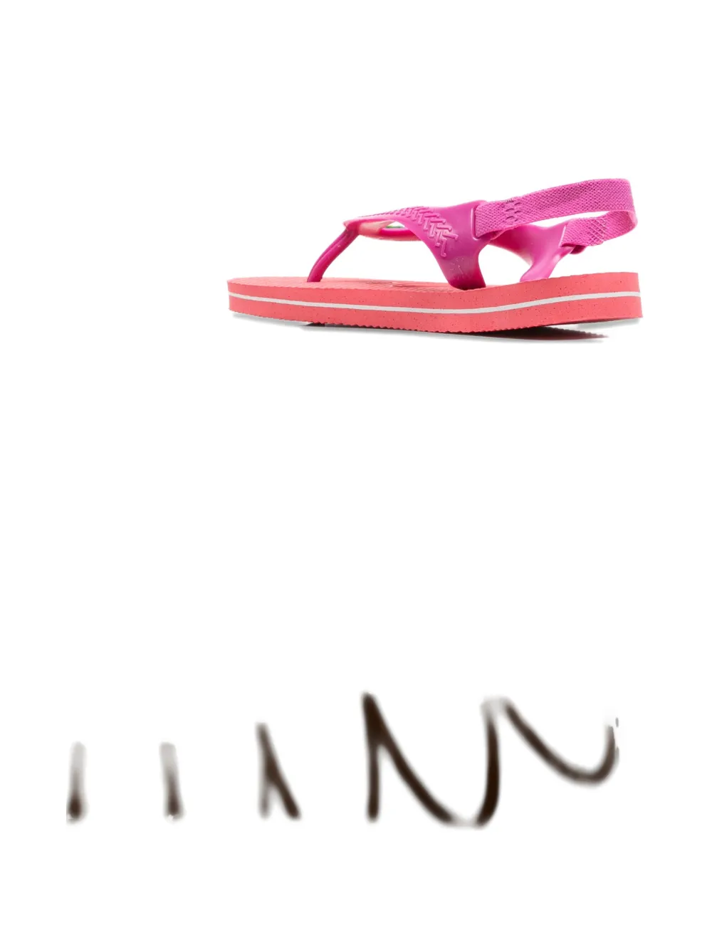 Havaianas Kids Slingback sandalen met logodetail Roze