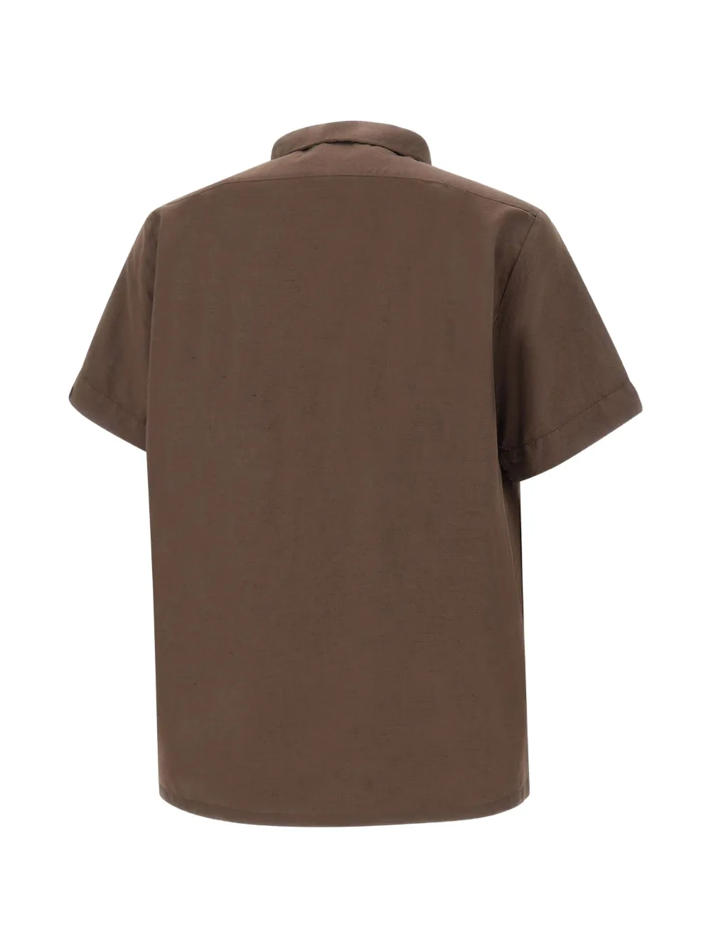  Perfection Camisa Con Bolsillo En El Pecho - Marrón 