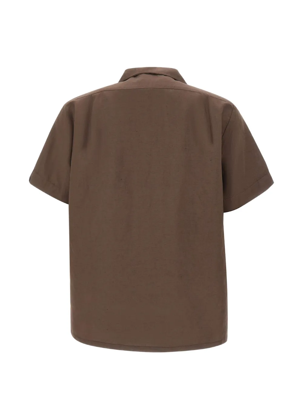  Perfection Camisa Con Bolsillo En El Pecho - Marrón 