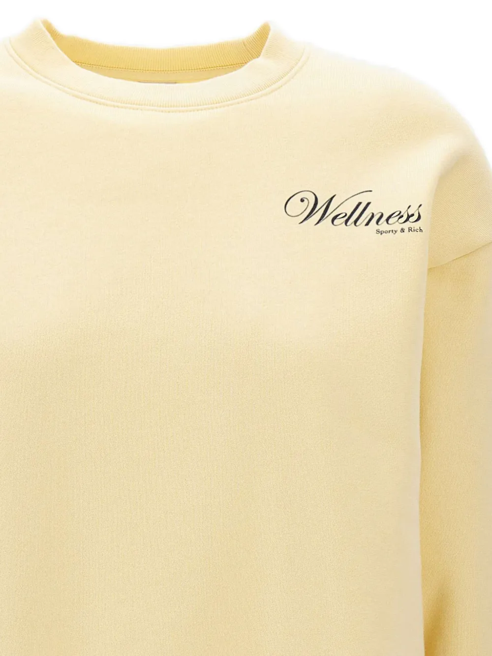Sporty & Rich Avenue sweater met grafische print Geel