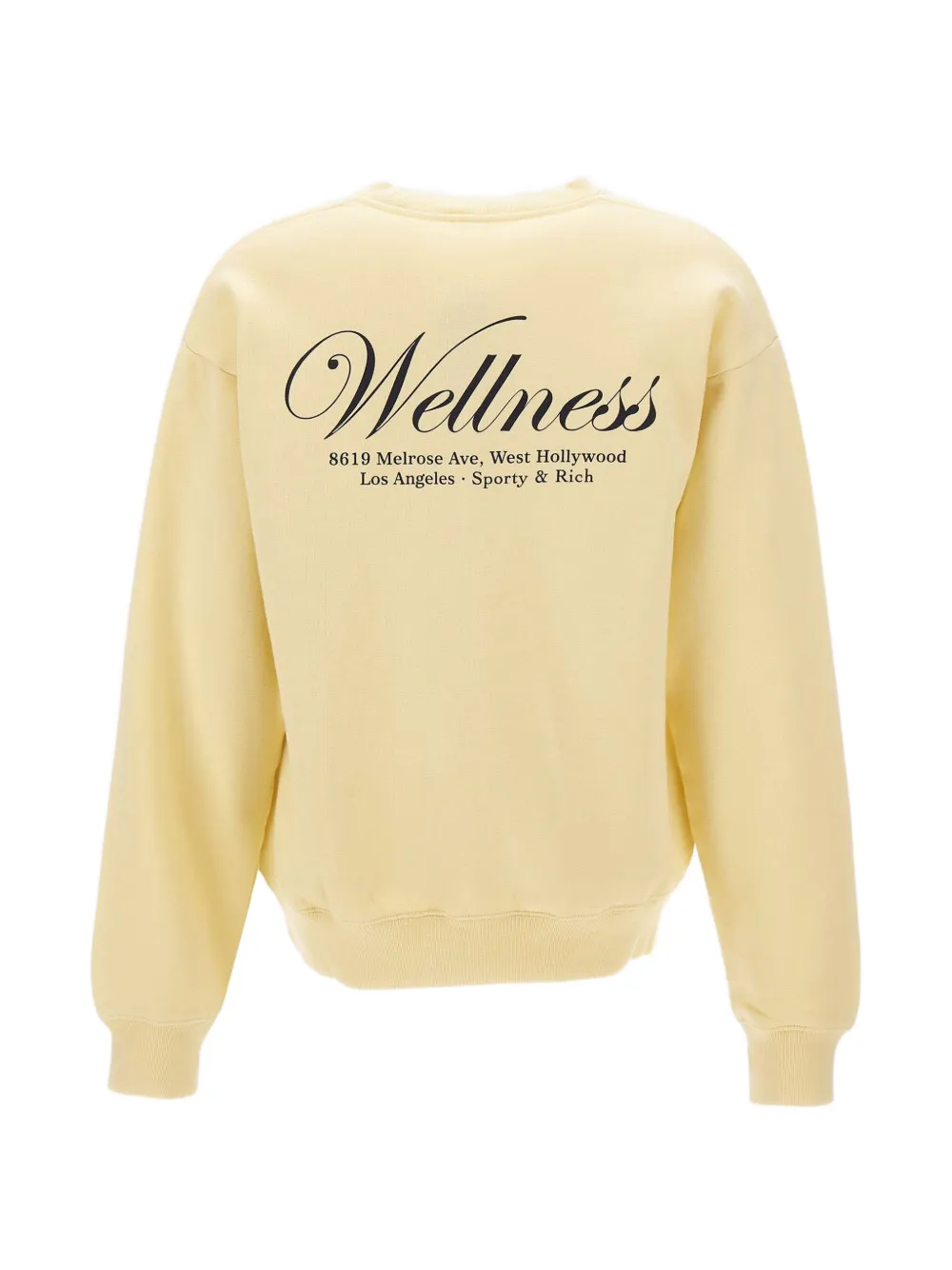 Sporty & Rich Avenue sweater met grafische print Geel