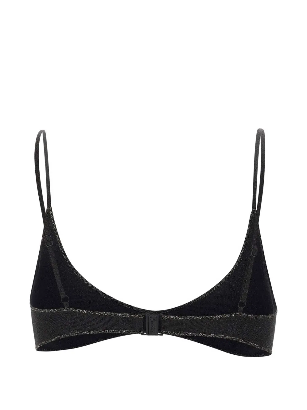 MC2 Saint Barth Paloma bikinitop met lurex-effect Zwart
