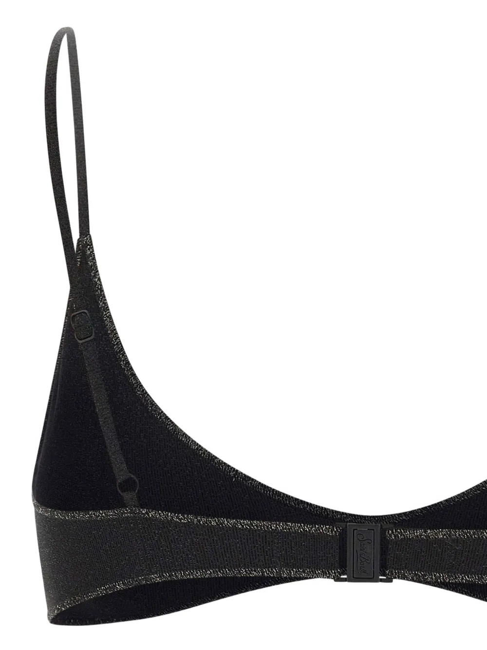 MC2 Saint Barth Paloma bikinitop met lurex-effect Zwart