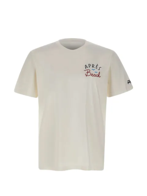 MC2 Saint Barth embroidered logo-patch T-shirt