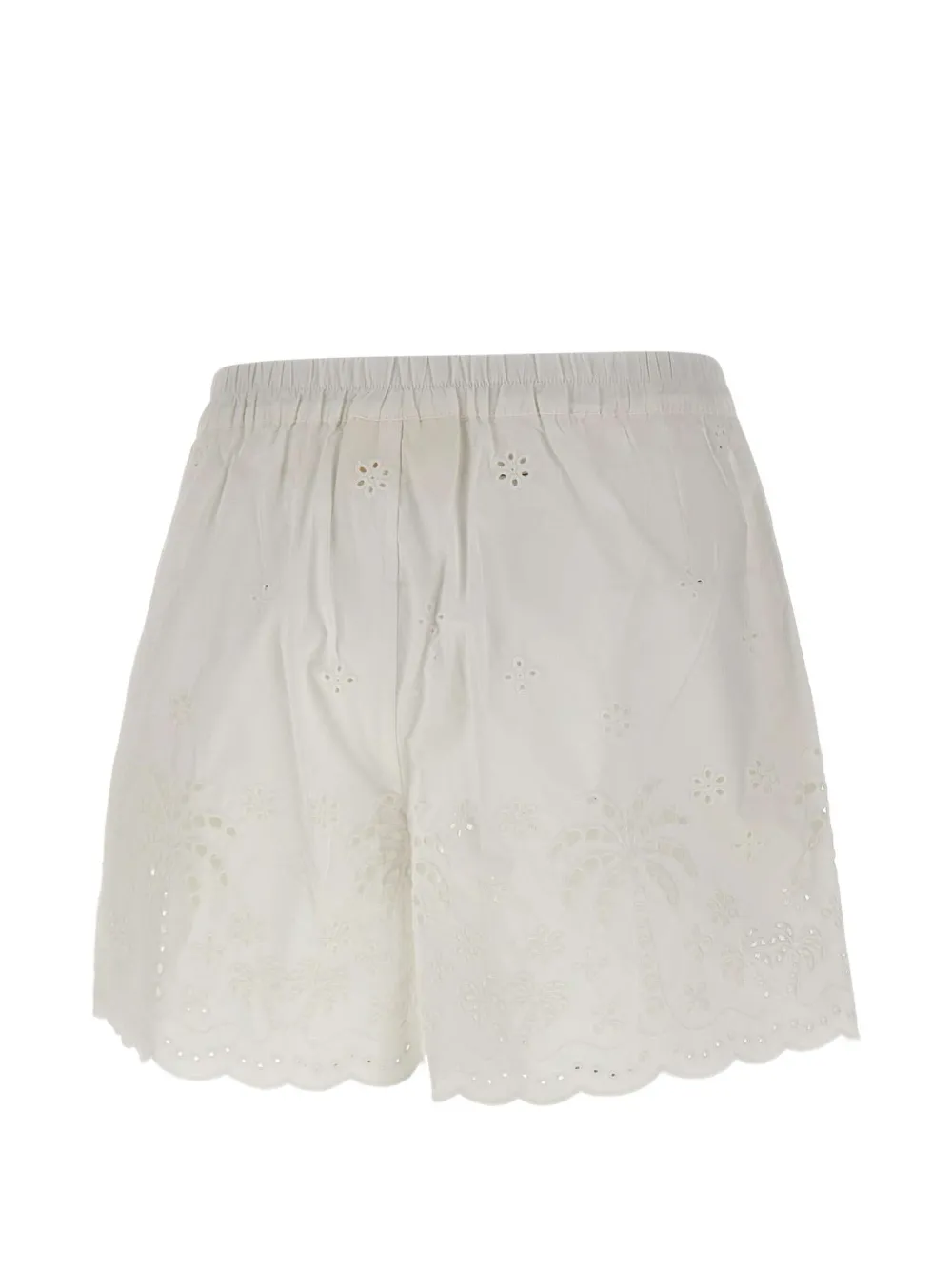 MC2 Saint Barth Amani broderie anglaise shorts Wit