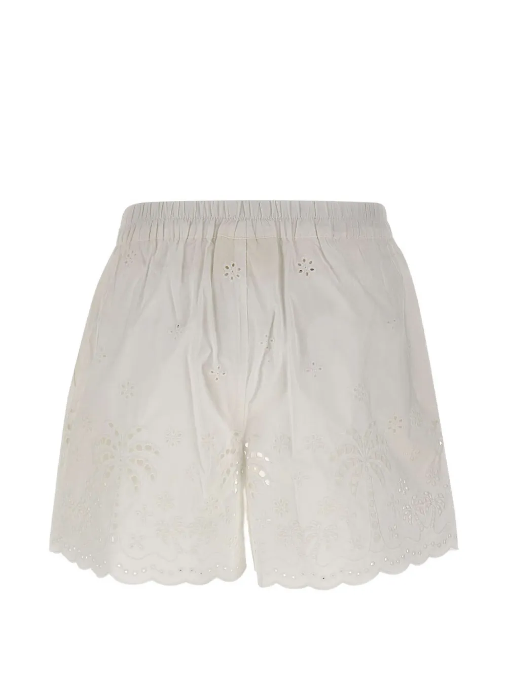 MC2 Saint Barth Amani broderie anglaise shorts Wit