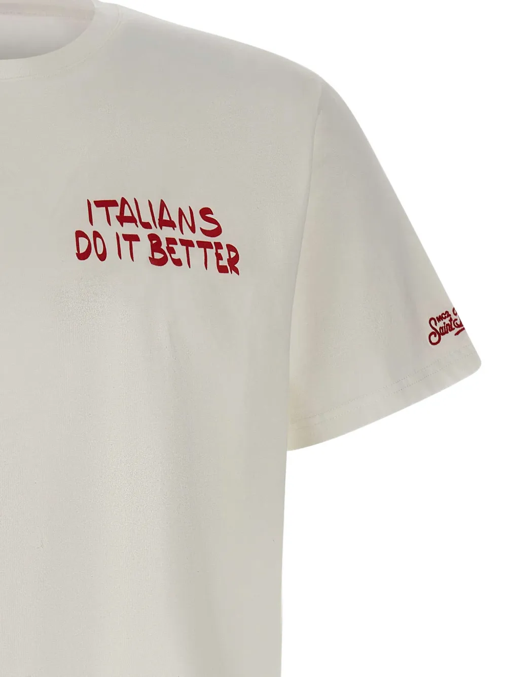 MC2 Saint Barth Portland Italians Do It Better T-shirt Wit