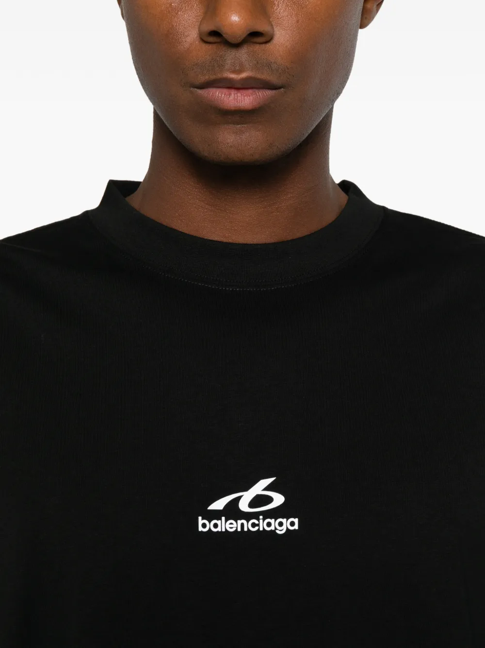 Balenciaga Bodies medium-fit T-shirt Zwart