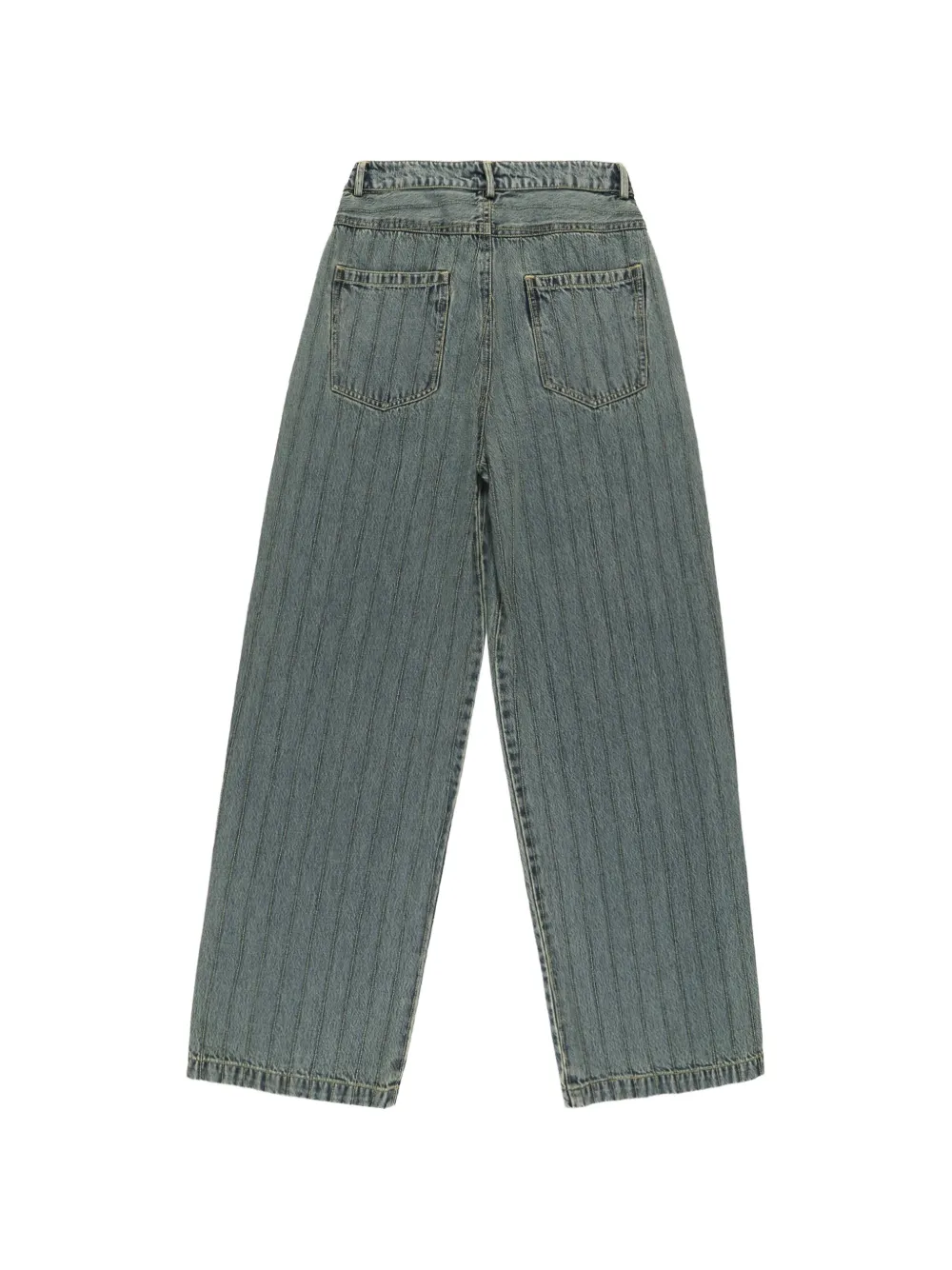 MAISON HOTEL Lucky gestreepte jeans Blauw