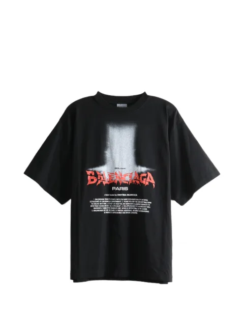 Balenciaga T-Shirt mit Logo-Print