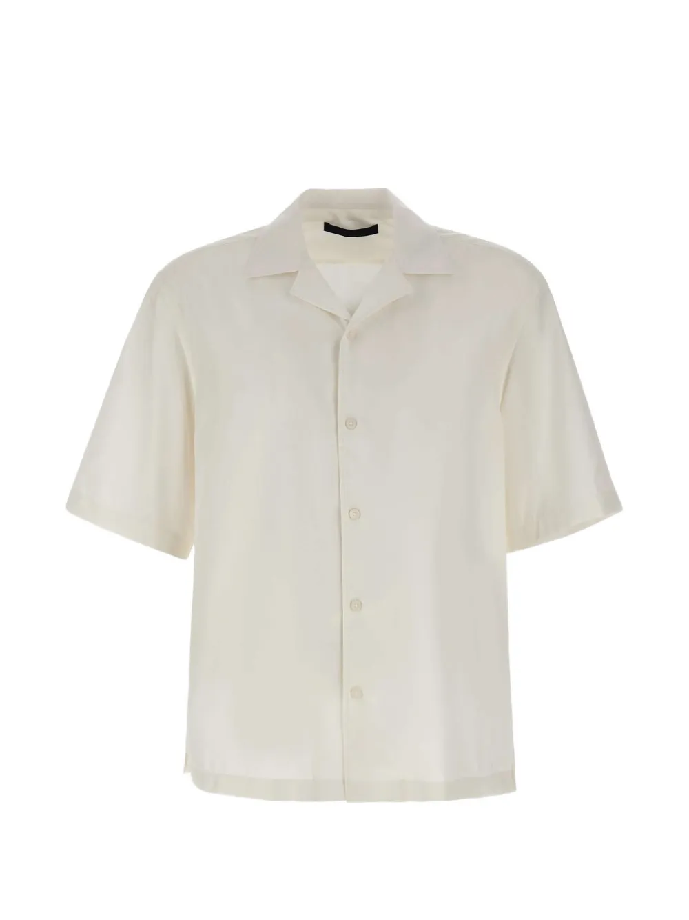 BOSS short-sleeve oversized shirt - Bianco