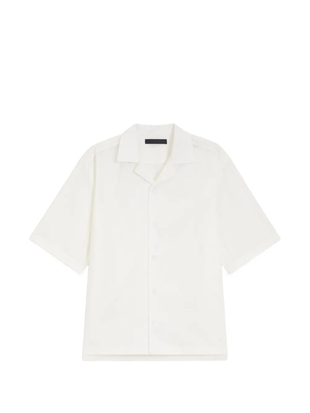 BOSS short-sleeve oversized shirt - Bianco