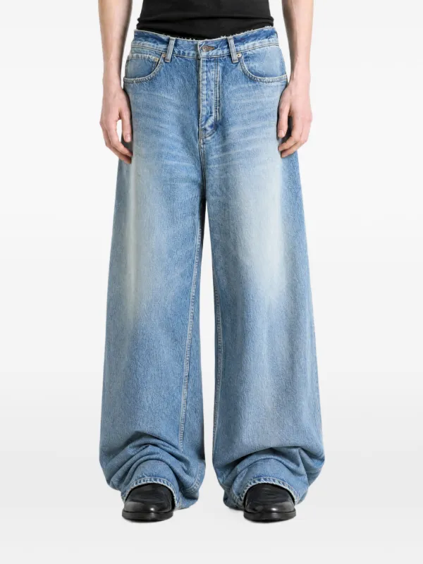 Balenciaga バギーデニム　ぶるー Balenciaga バギージーンズ | ブルー | FARFETCH JP