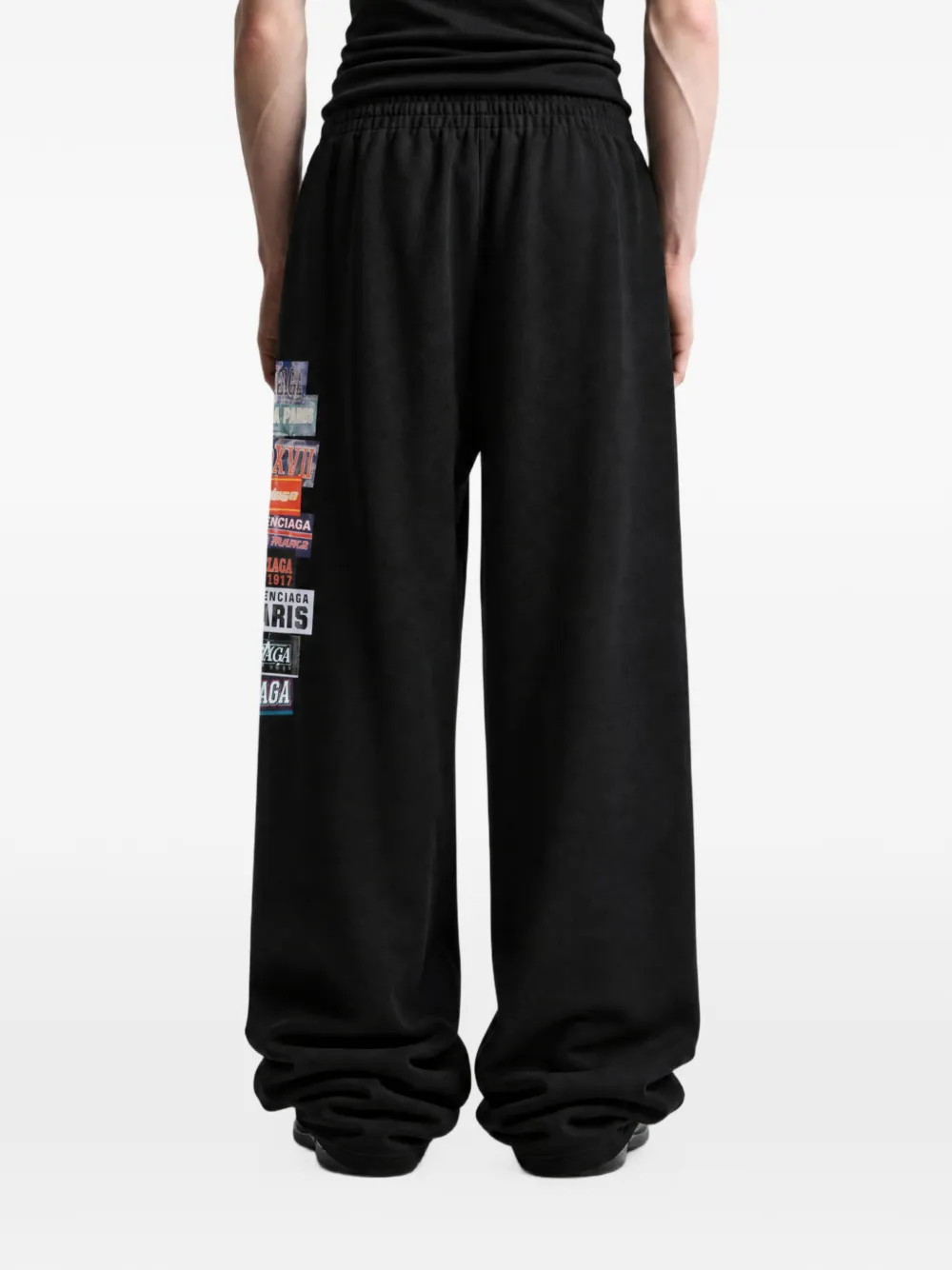 Balenciaga Baggy joggingbroek Zwart