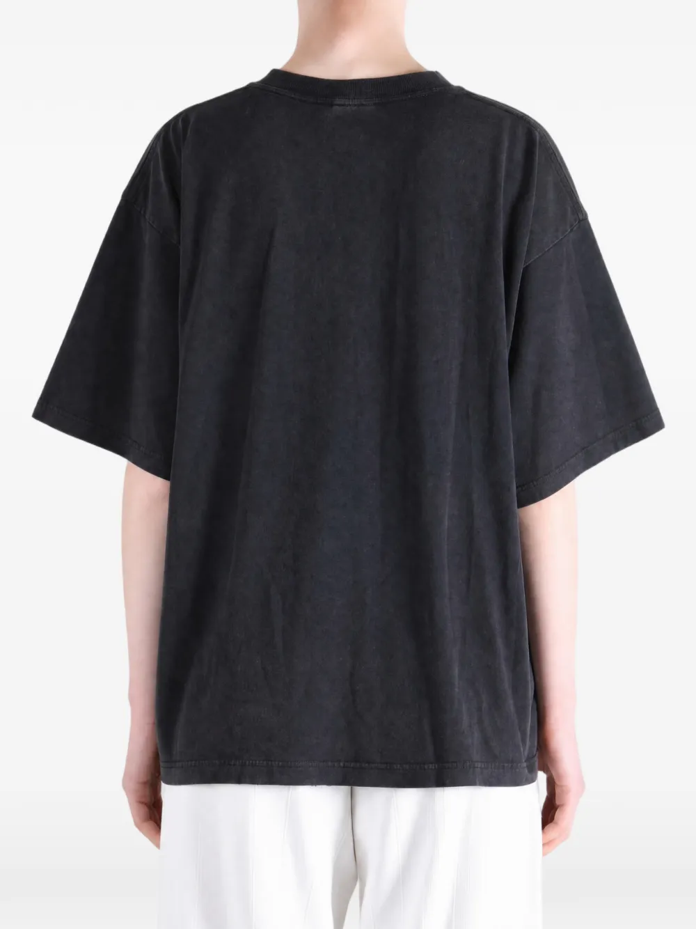 Balenciaga The Address oversized T-shirt met grafische print Zwart