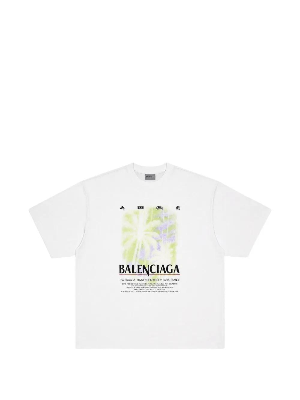 Balenciaga The Window T-shirt - Bianco