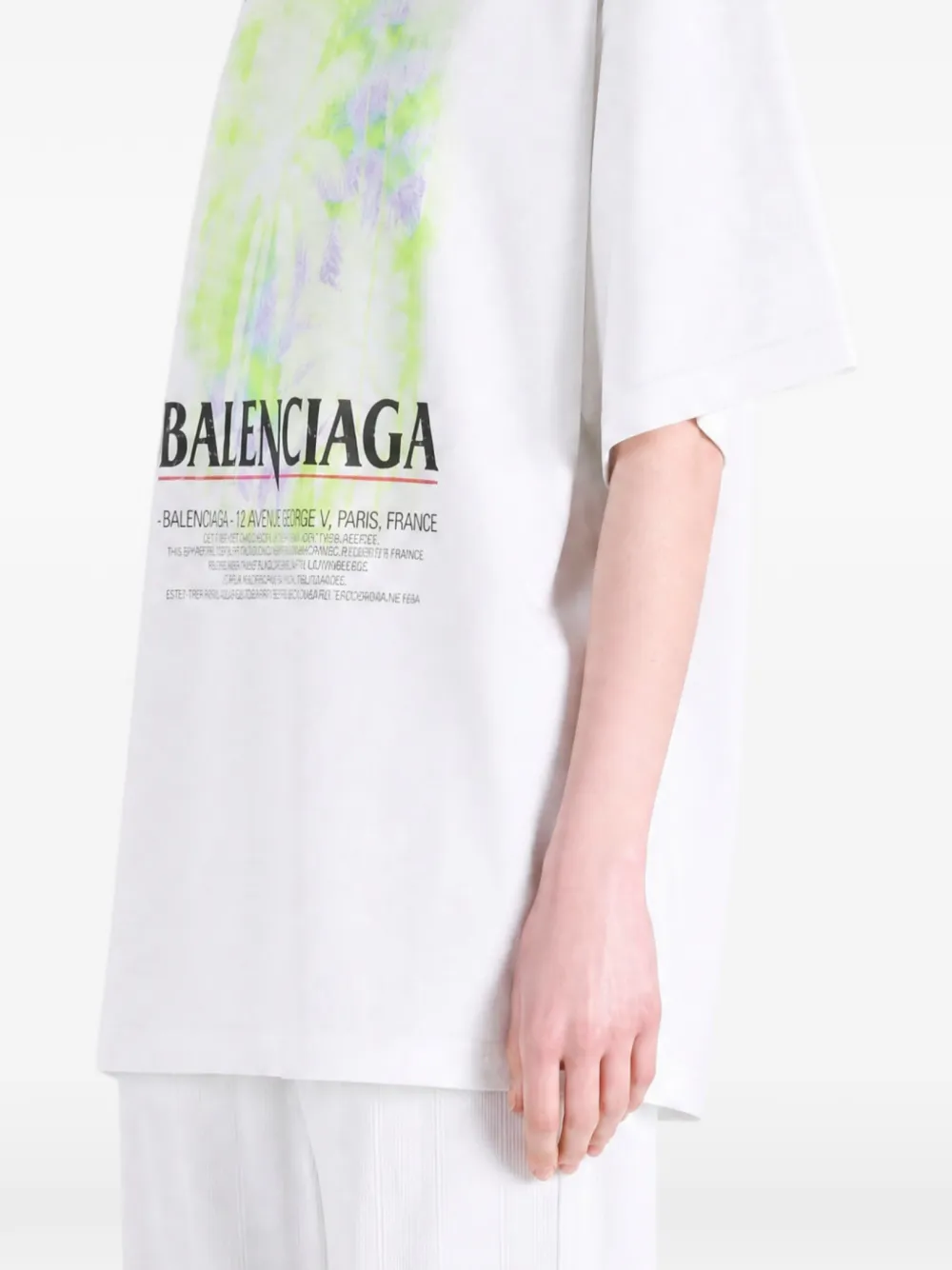 Balenciaga Medium The Window T-shirt Wit