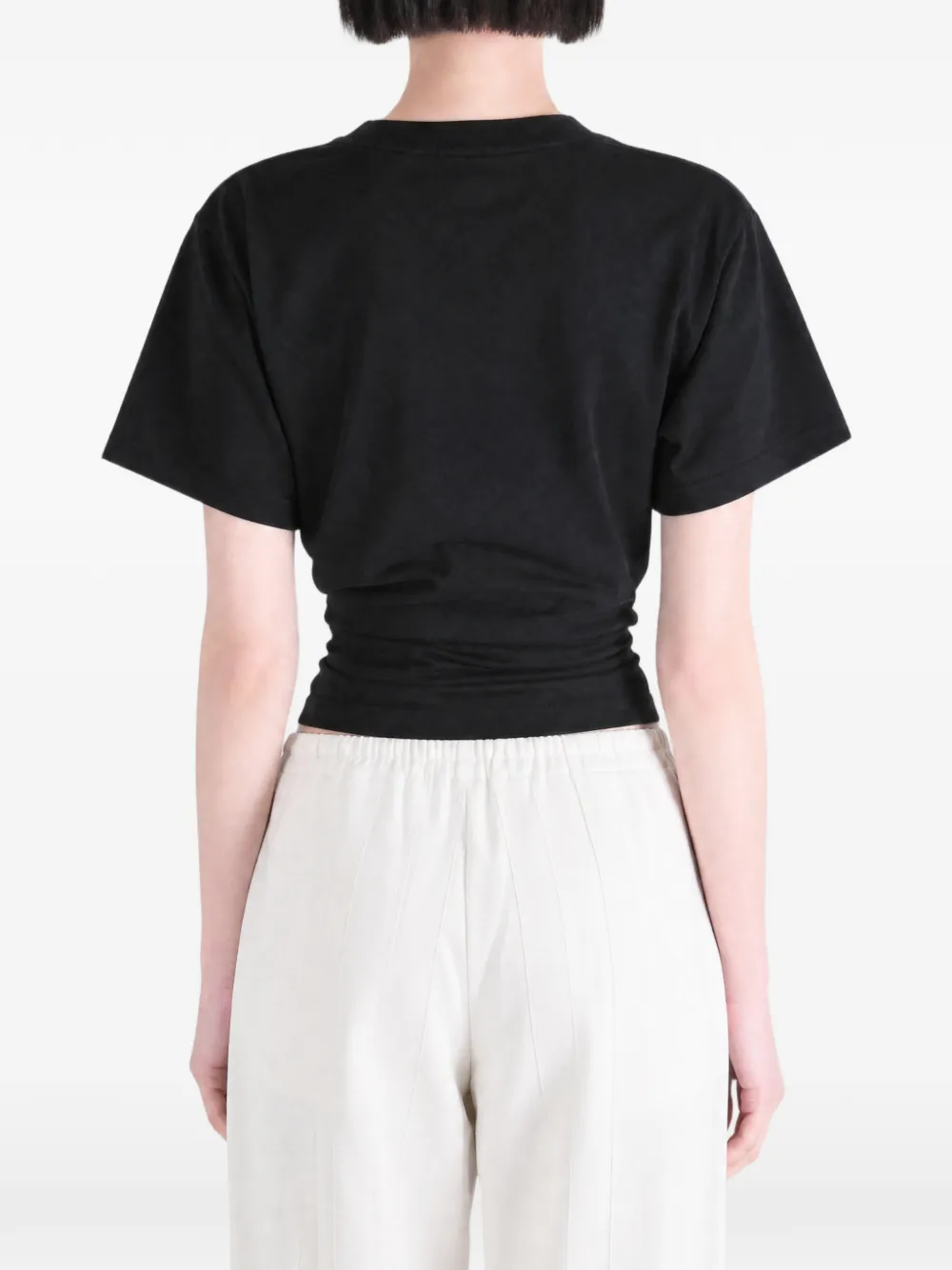 Balenciaga T-shirt met grafische print Zwart