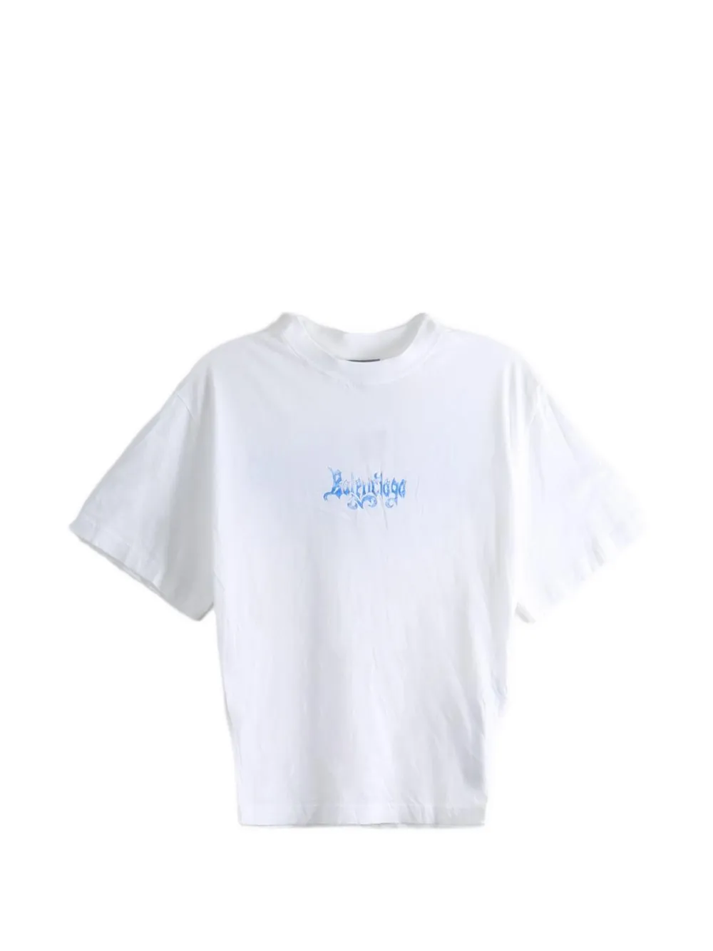 Balenciaga logo-print T-shirt - Bianco