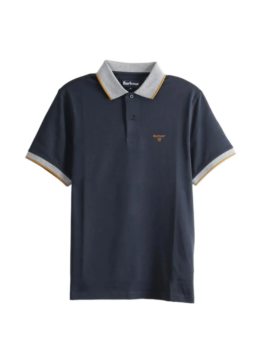 Barbour logo-embroidered polo shirt - Blu