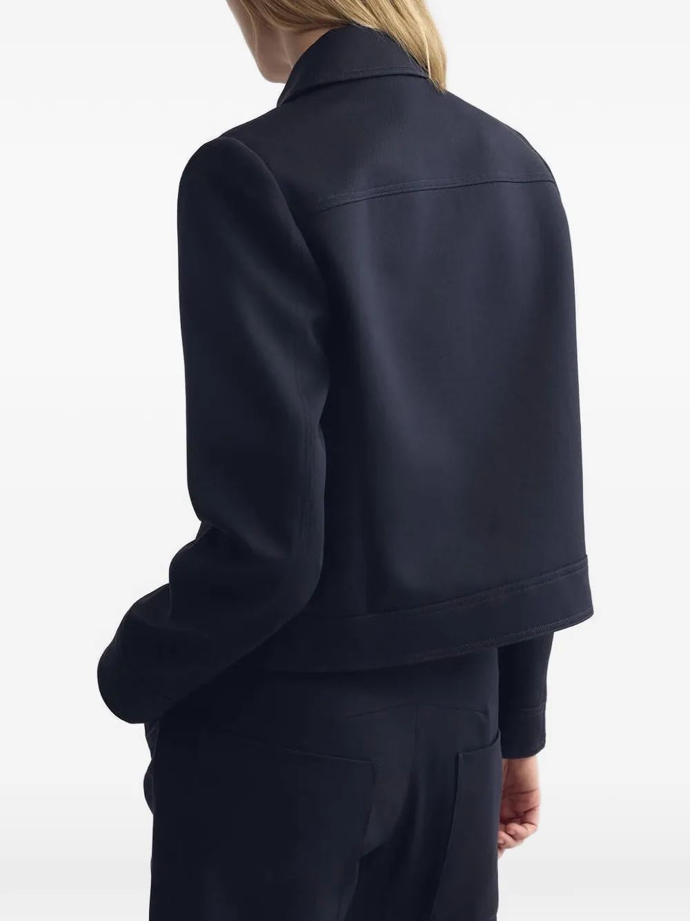 Nili Lotan Susannah jack met knopen Blauw