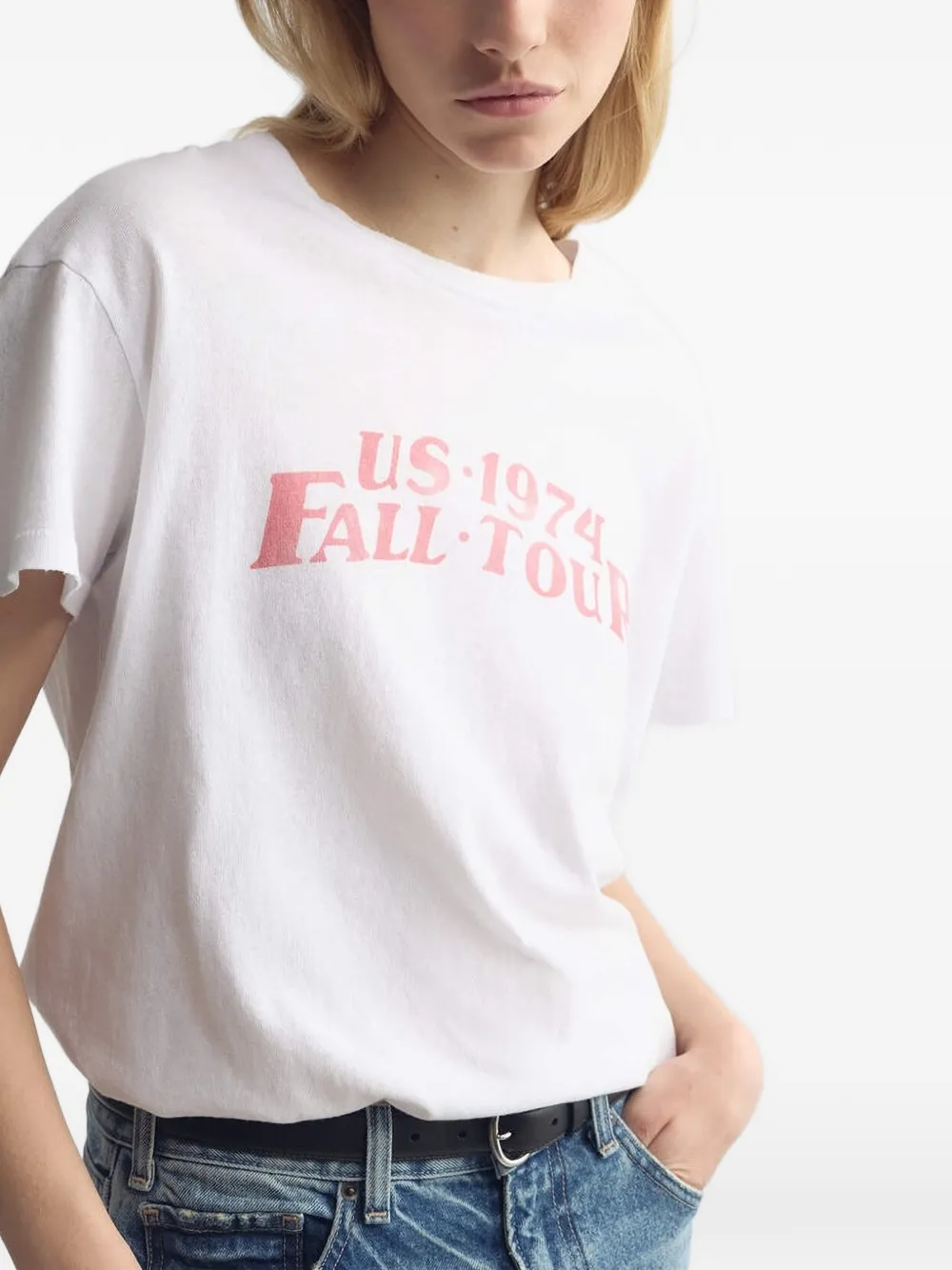 Nili Lotan Brady T-shirt Wit