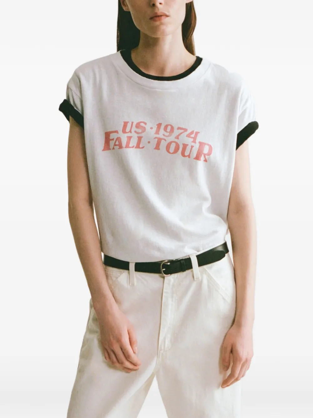 Nili Lotan Brady T-shirt Wit