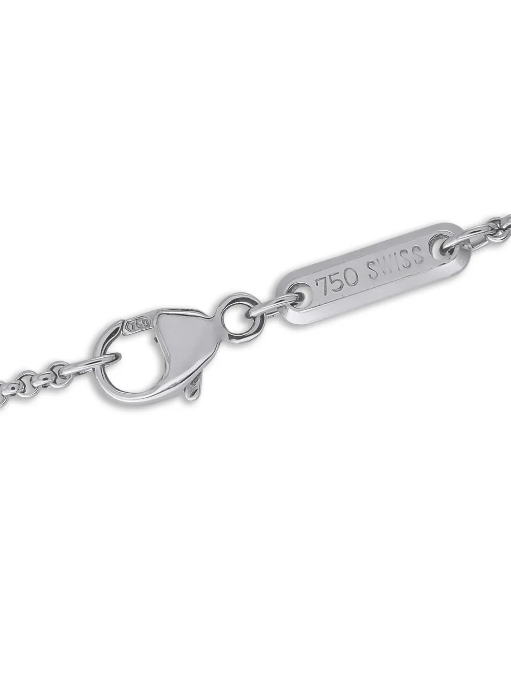  Chopard Pre-owned Collar Happy Diamonds - Plateado 