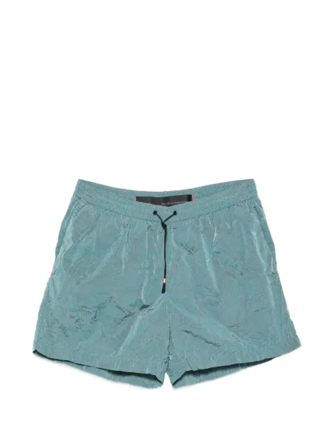 Roberto Ricci Designs leaf-pattern drawstring shorts