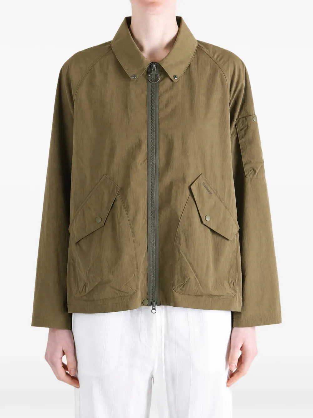  Barbour Bomber Re-engineered - Verde 