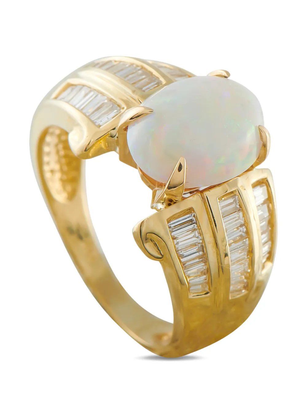 LB Exclusive opal and diamond ring - Oro